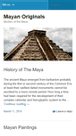 Mobile Screenshot of mayanoriginals.com